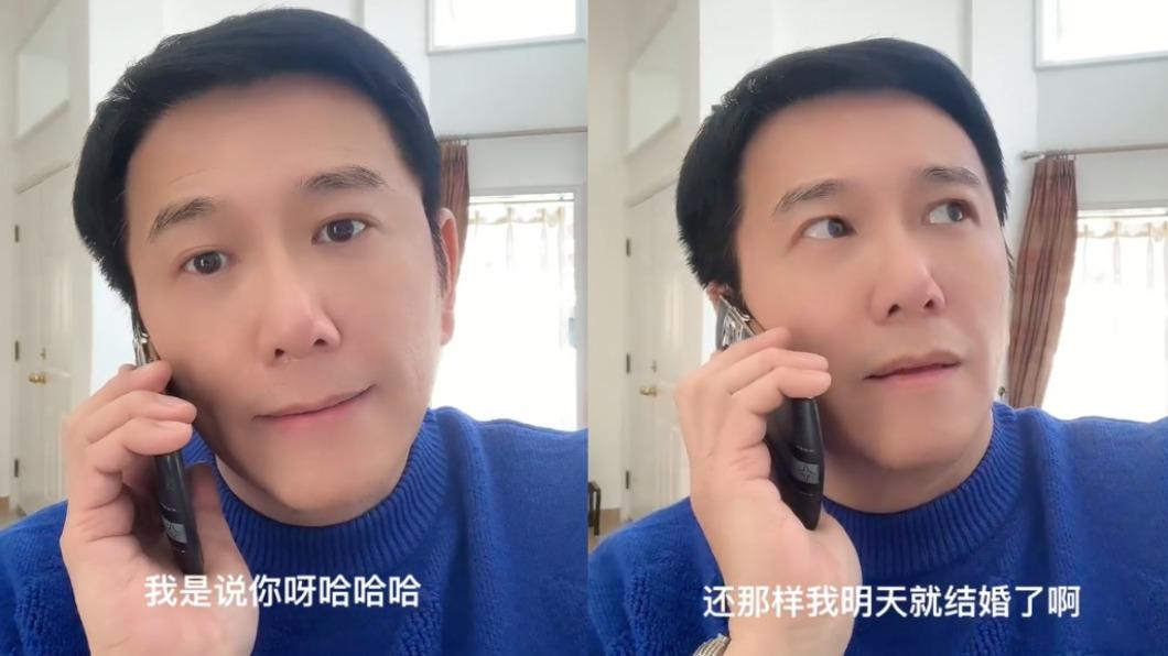 溫兆倫經常在抖音發佈短片。（圖／翻攝自溫兆倫微博）