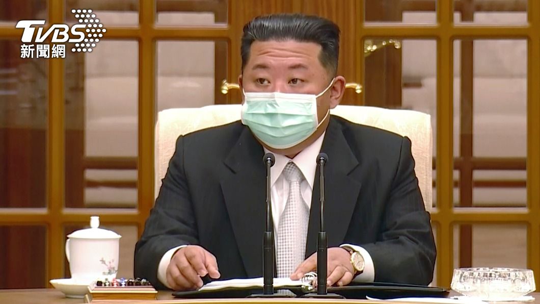 金正恩稱境內的惡性傳染病傳播，是建國以來最大災難。（圖／達志影像美聯社）