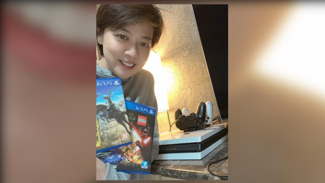 意不意外？黃珊珊會打PS4　紓壓打真三國無雙最愛趙雲
