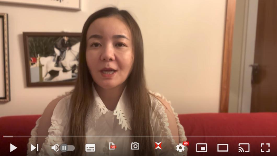 華原朋美透過影片認了被騙婚。（圖／翻攝自YouTube）