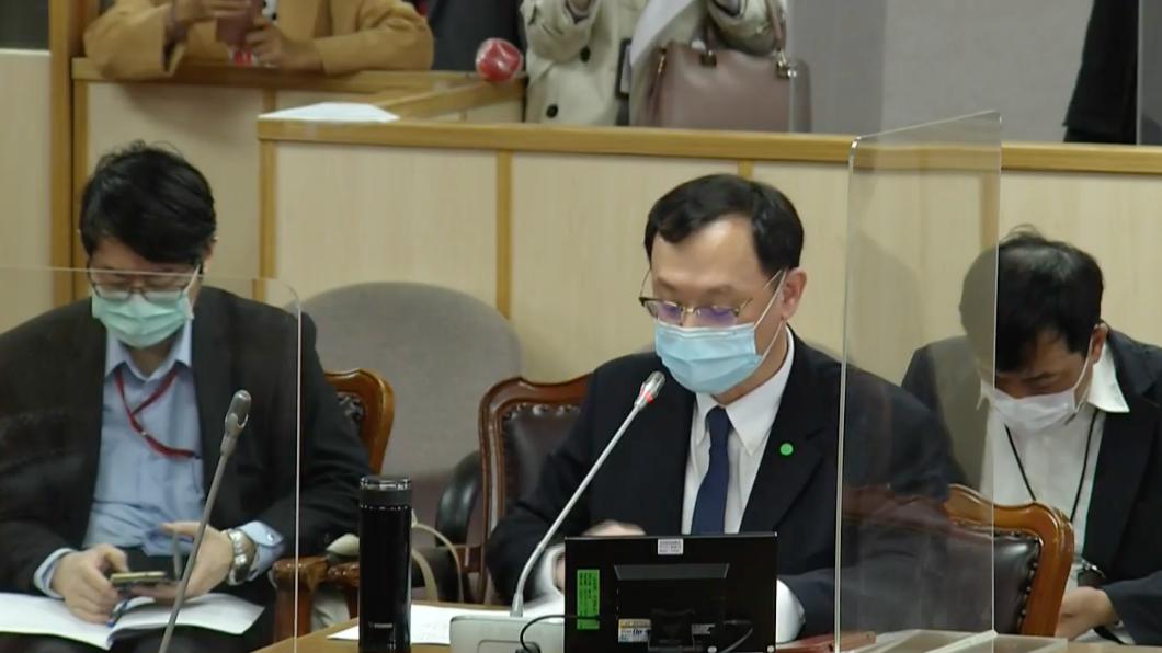 衛生福利部常務次長石崇良。(圖/翻攝國會頻道)