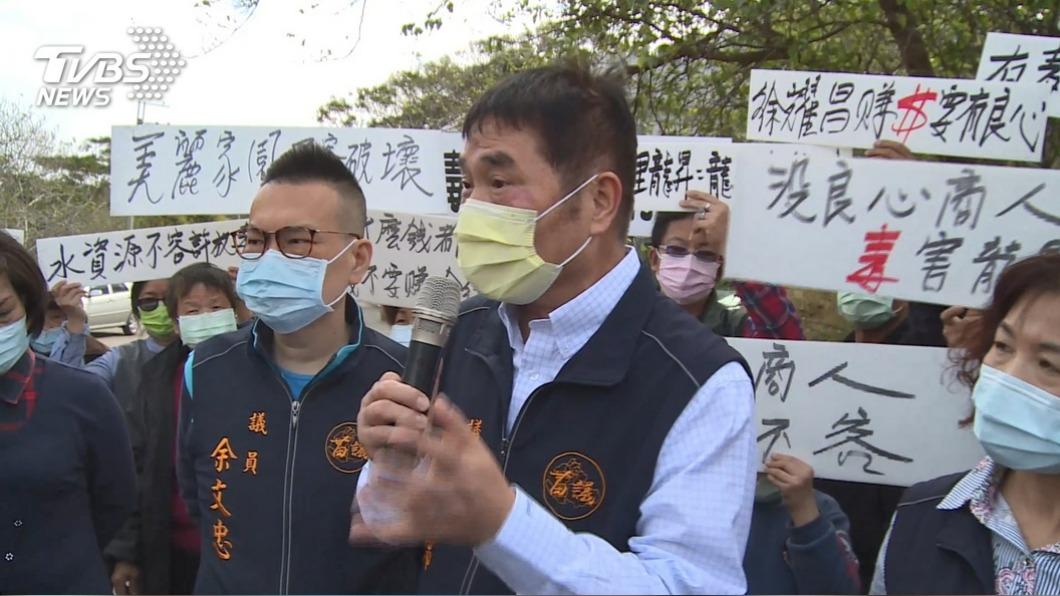 去年初鍾就表態,將投入初選。(圖/TVBS資料畫面)