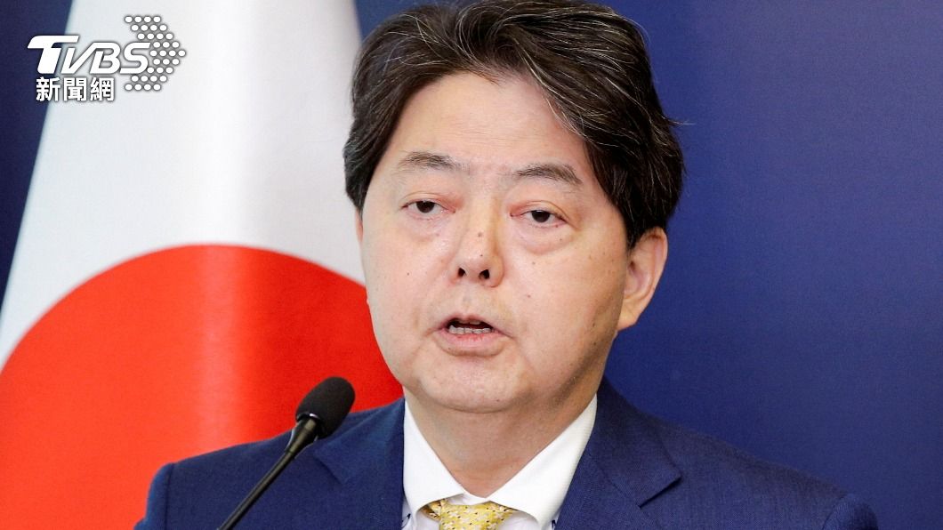 外相林芳正指出,為了保護人民性命,不會排除任何可能選項。(圖/達志影像路透社)