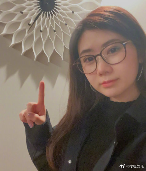 福原愛自拍照。(圖/翻攝自搜狐娛樂微博)