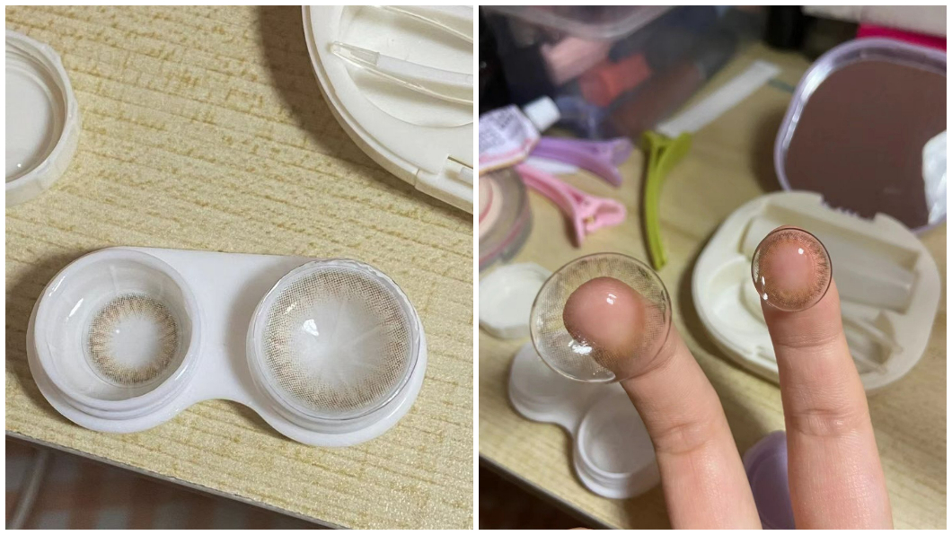 隱形眼鏡過期泡「1液體」變超巨大 人妻笑:老公可泡嗎