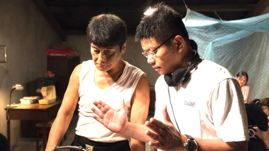 林見坪導戲。(圖/中華民國電影攝影協會秘書長呂俊銘提供)