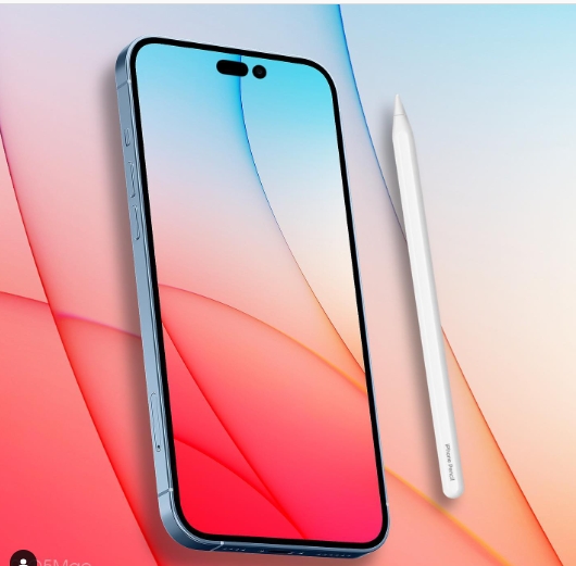 iPhone 14 Pro Max 模擬圖。(模擬圖/翻攝9to5mac IG)