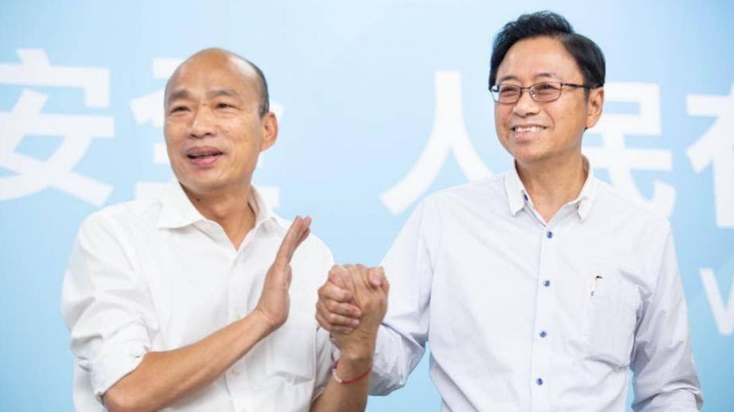 韓國瑜曾和張善政搭檔參選2020總統大選。(圖/翻攝自韓國瑜臉書)