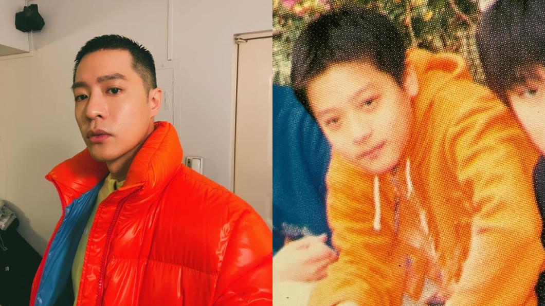 周湯豪分享自己小時候的照片。(圖/翻攝自周湯豪臉書)