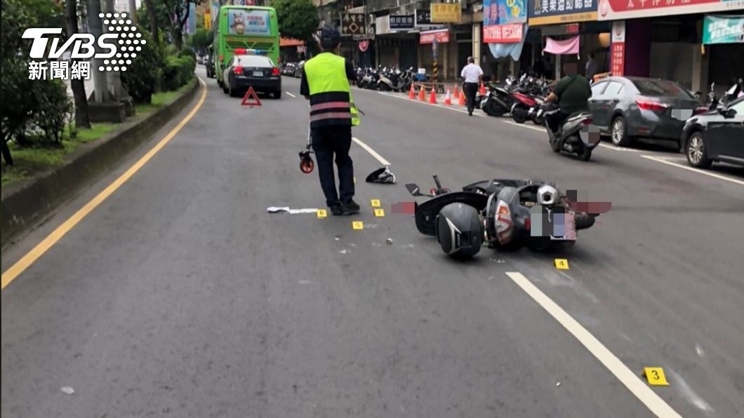 三重騎士不明原因自摔　頭部遭輾送醫搶救身亡