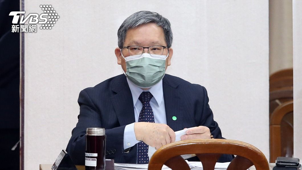 財政部長蘇建榮。（圖／中央社）