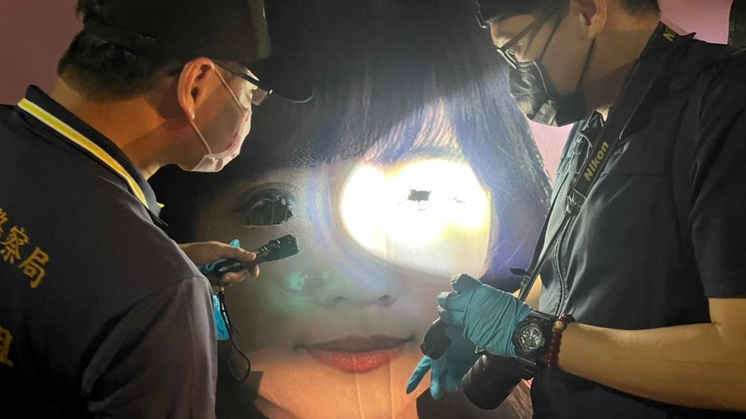一個月兩度被惡意破壞。(圖/黃捷服務處提供)