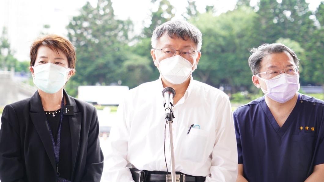 台北市長柯文哲砲打中央。(圖/台北市政府提供)