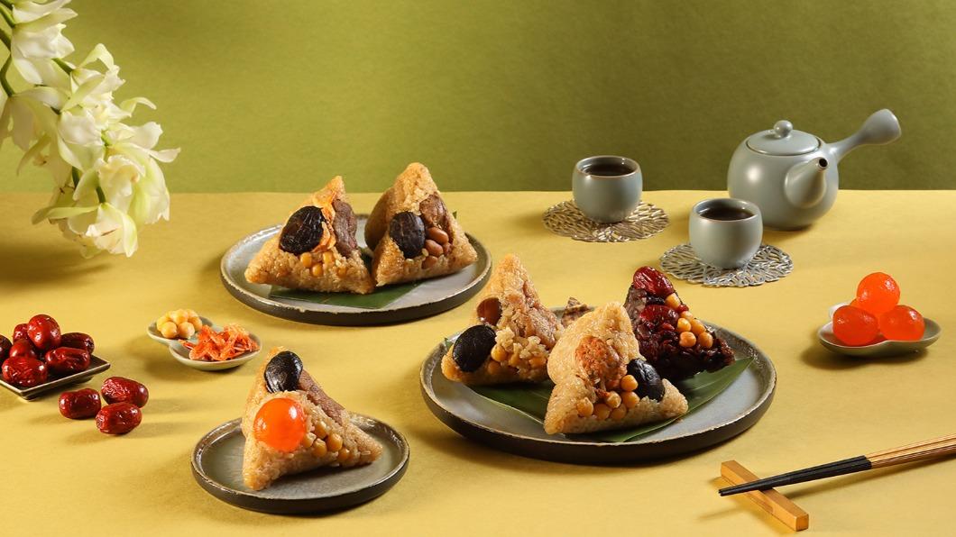 福容大飯店推出的2022「端午福粽禮盒」。(圖/翻攝自福容大飯店臉書)