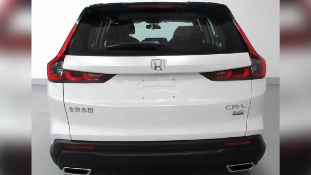 6代CR-V車尾。(圖/翻攝自中國工信部)