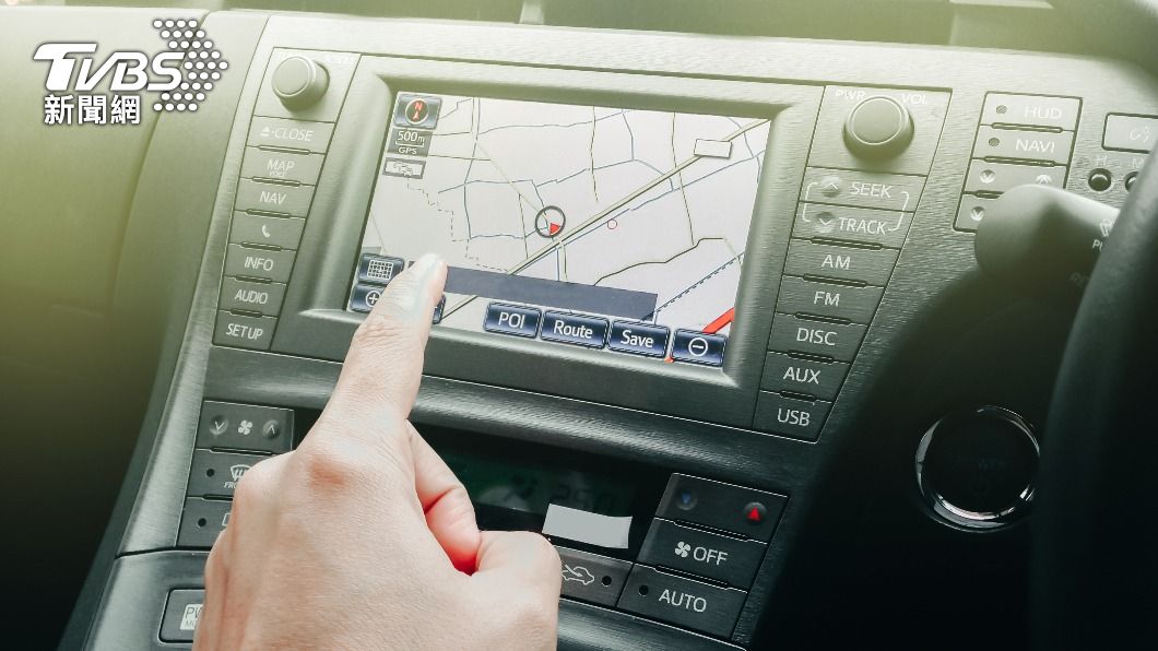 現今汽車大多裝有GPS。(示意圖/shutterstock達志影像)