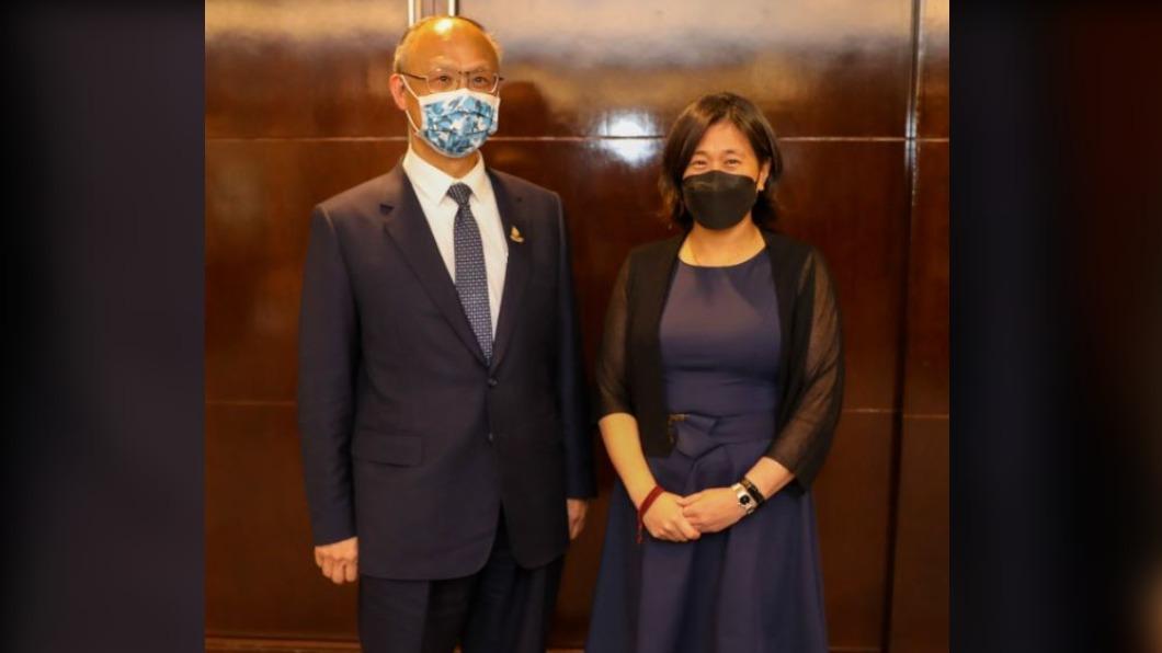 美啟動IPEF前夕　戴琪會晤鄧振中討論深化美台經濟
