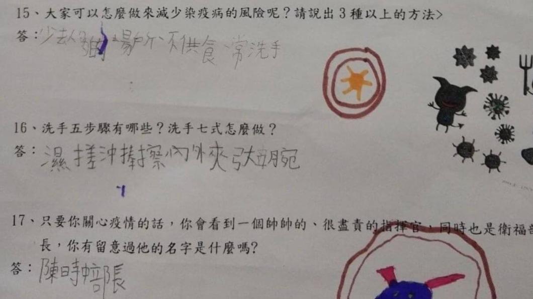 造神?小學生考卷被問「帥帥的、很盡責指揮官是誰?」