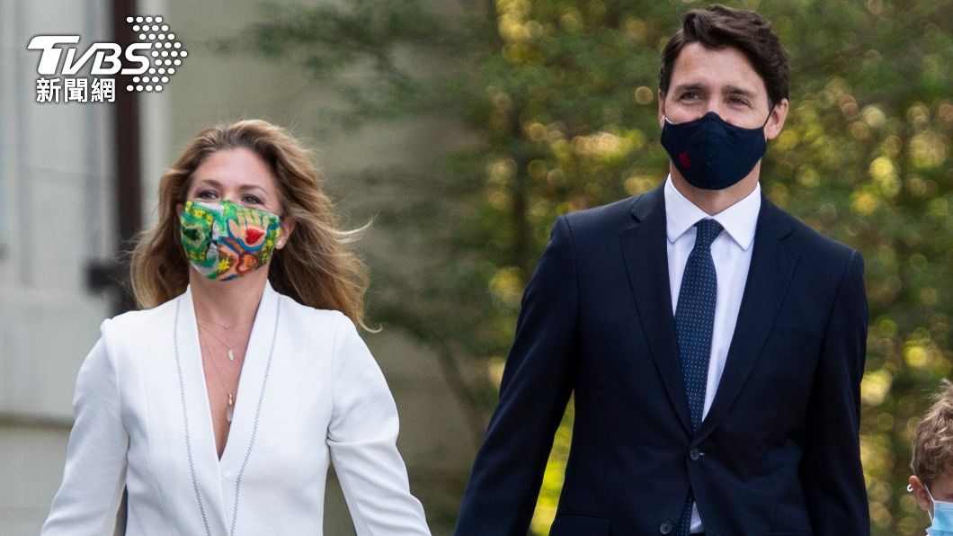 加拿大總理(Justin Trudeau)夫婦也在禁止入境名單內。(圖/達志影像美聯社)