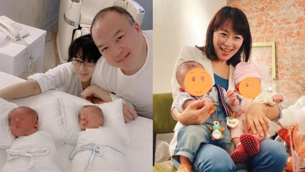 明金成龍鳳胎滿4個月!遺孀堅強1打2 抱娃燦笑畫面曝