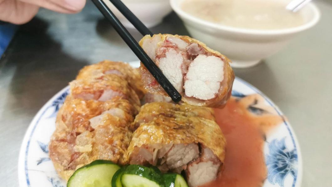 滿滿肉塊的扎實口感，薄可透光的豆皮，吃在口中反而沒啥感覺。（圖／翻攝自Nancy將的生活筆計本）