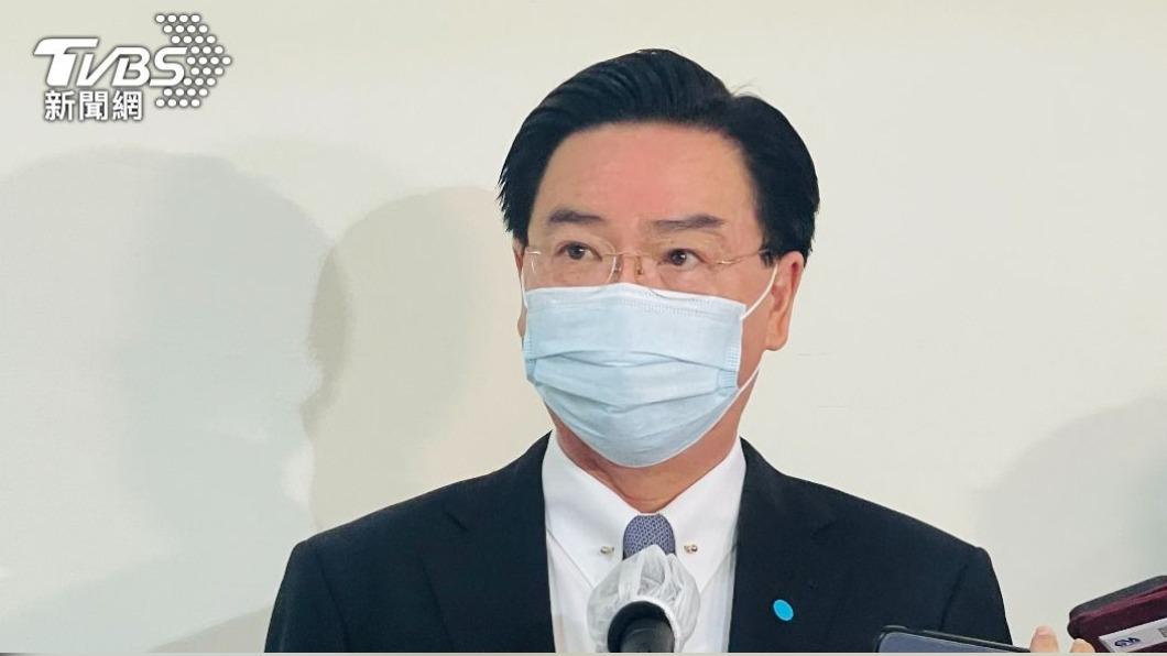 外交部長吳釗燮。(圖/TVBS)