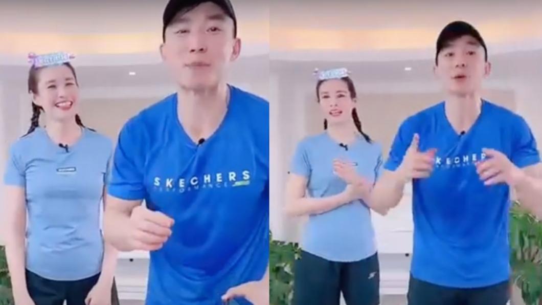 劉畊宏與老婆開直播帶動跳引發熱潮。(圖/翻攝自劉耕宏抖音、微博)