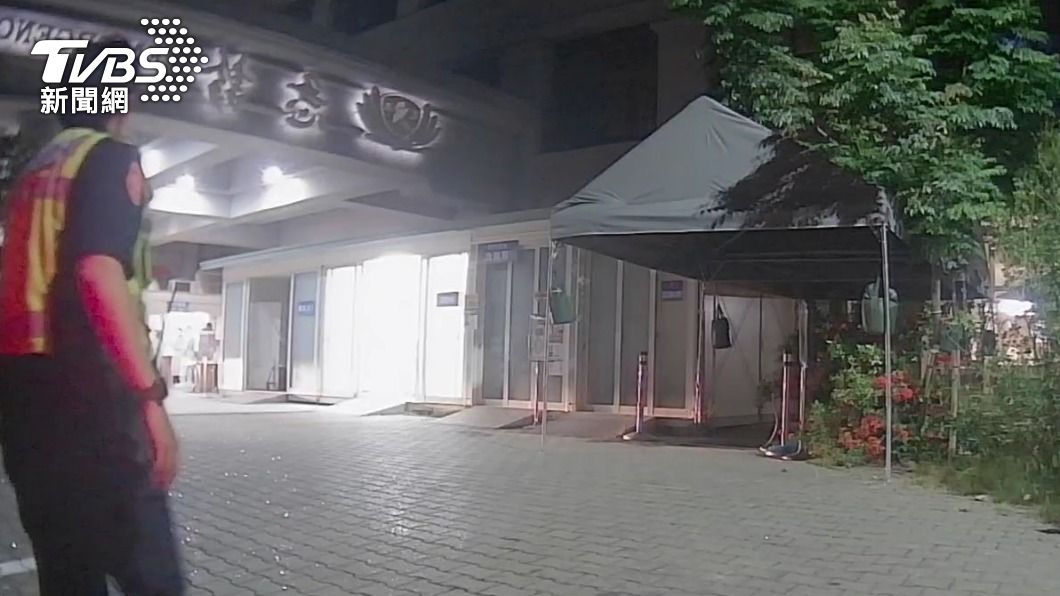 男嬰順利在5分鐘內抵達醫院。（圖／TVBS）