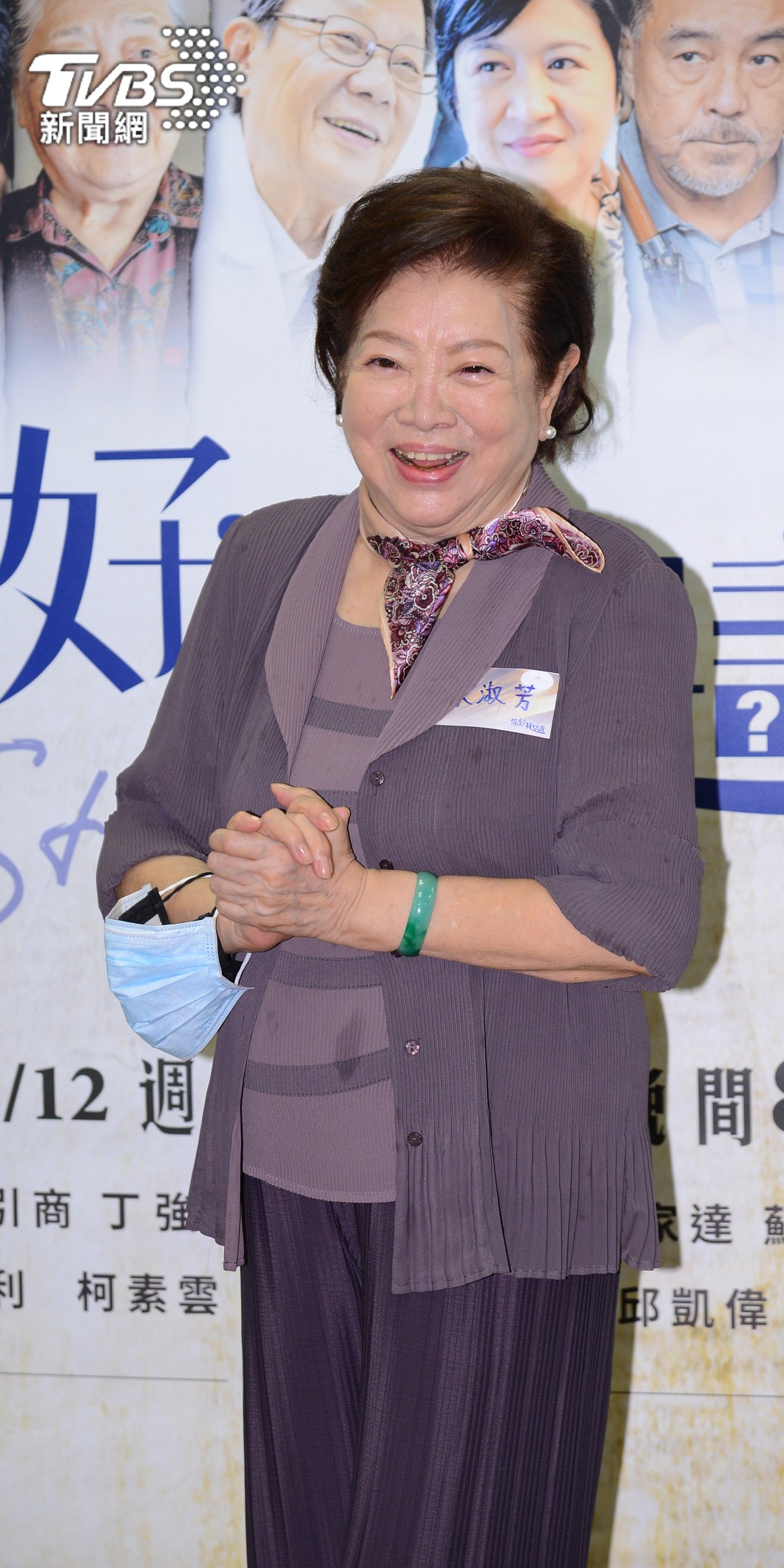 陳淑芳手上的電影目前都停拍。(圖/許方正攝)