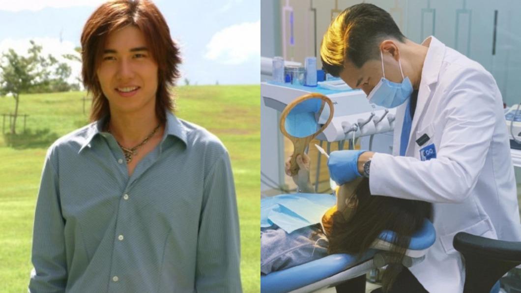 許君豪當年因跌倒退團，後攻讀醫科成為牙醫。（題／翻攝自許君豪微博、百度百科）
