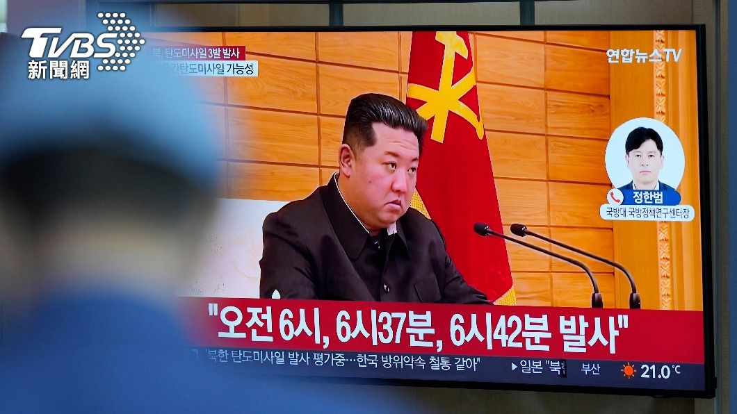 韓媒分析稱,北韓疫情趨緩因此將重新開始發動武力示威。(圖/達志影像美聯社)