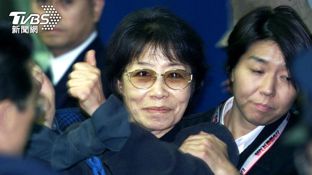 重信房子在2000年被逮。（圖／達志影像路透社）