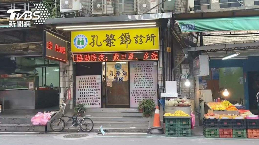 孔繁錦在診所騷擾女病患。(圖/TVBS資料畫面)