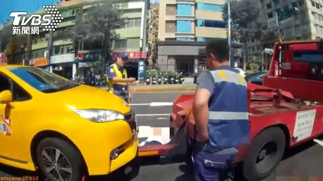 就是不想被拖吊!小黃運將躺地阻螃蟹夾 二審逆轉了