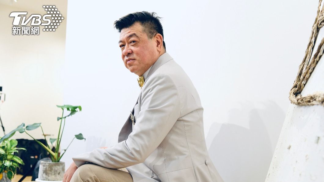 孫德榮接受《TVBS新聞網》專訪,分享遇到的低潮。(圖/許方正攝)