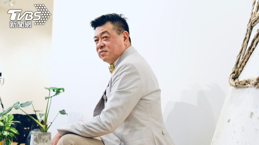 孫德榮接受《TVBS新聞網》獨家專訪。(圖/許方正攝)