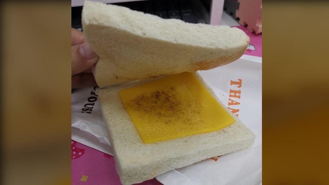 原PO貼出餐點的照片。(圖/翻攝自爆廢公社公開版臉書)