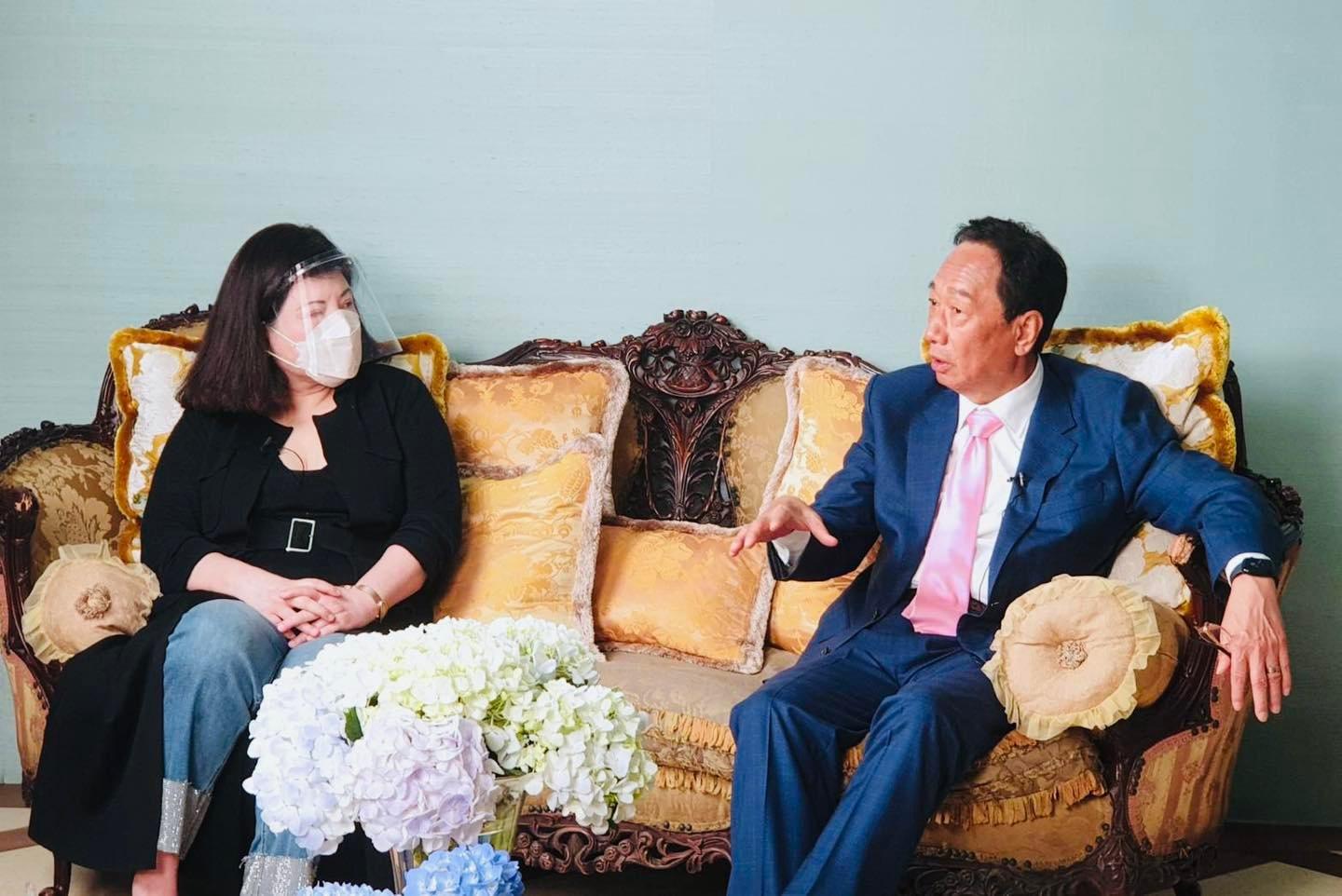 獨/陳文茜專訪郭台銘 「家用PCR機」優先捐贈照顧弱勢及偏鄉