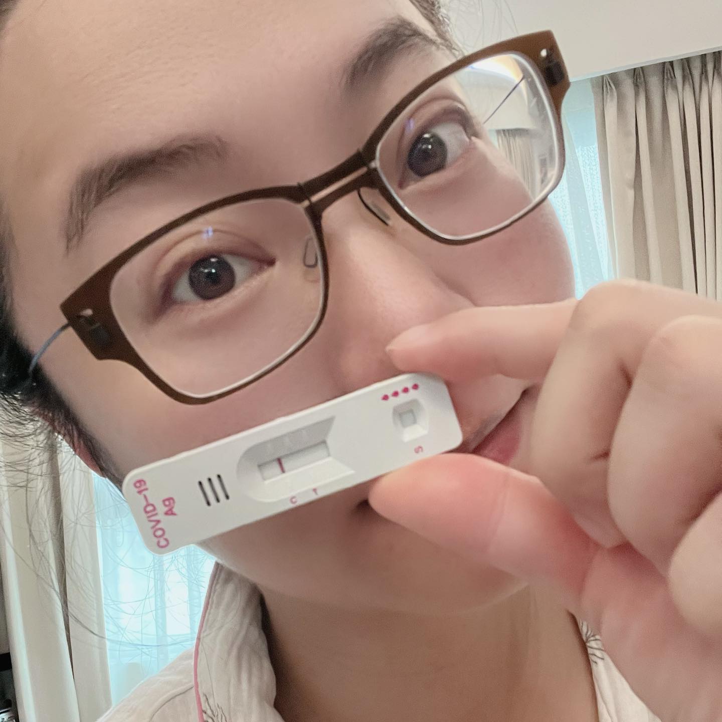 趙小僑因為疫情幾乎不出門。(圖/翻攝自趙小僑臉書)