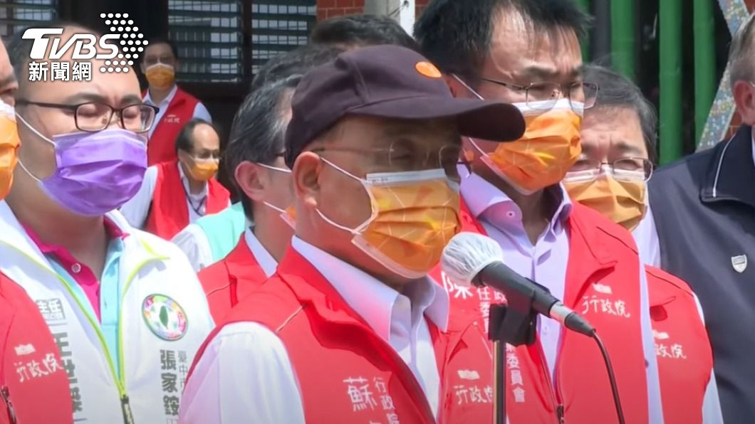 行政院長蘇貞昌。（圖／TVBS）