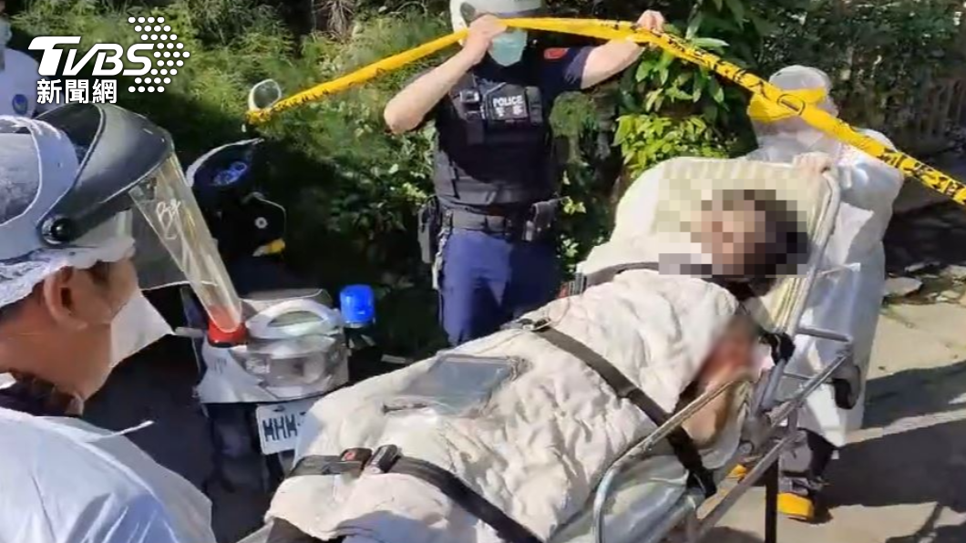 家庭糾紛失控!男丟汽油縱火灼傷警 身中3槍遭壓制