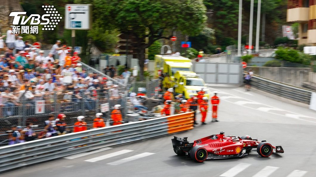 F1摩納哥排位賽前10位出爐。(圖/達志影像美聯社)