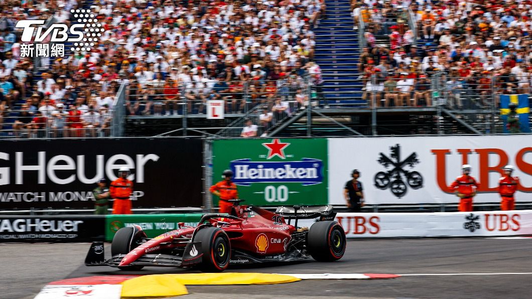 F1摩納哥站賽道較為窄。(圖/達志影像美聯社)