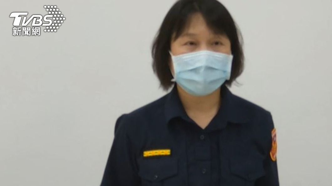 保安警察第一總隊第一大隊長蘇麗虹。（圖／TVBS）