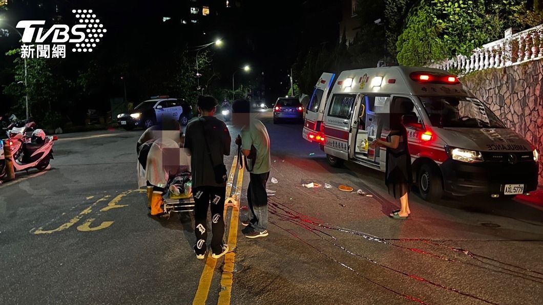 汐止情侶機車雙載自摔 後座19歲女友被抛飛喪命