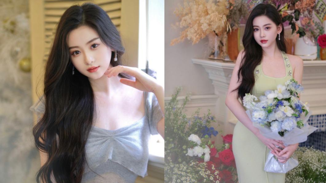 葉珂顏值神似黃曉明前妻Angelababy。（圖／翻攝自微博）