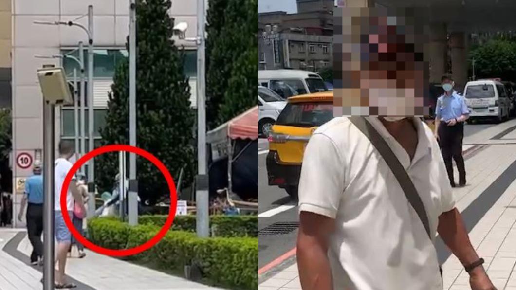看嘸PCR結果!男無罩大鬧新店耕莘篩檢站「拳毆醫院員工」