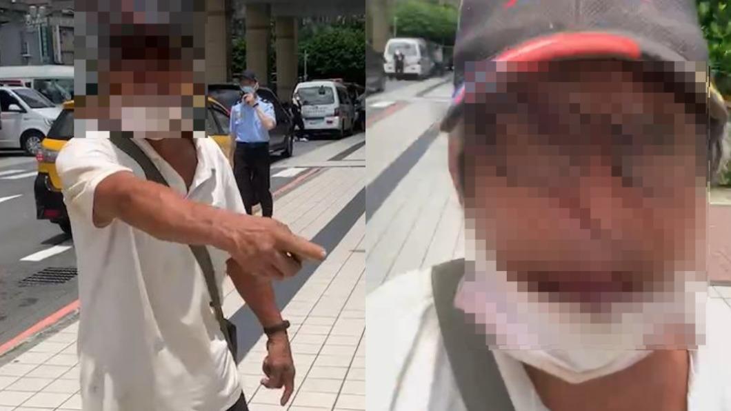 醫院行政人員勸導要男子戴口罩,他竟出拳毆打。(圖/民眾提供)
