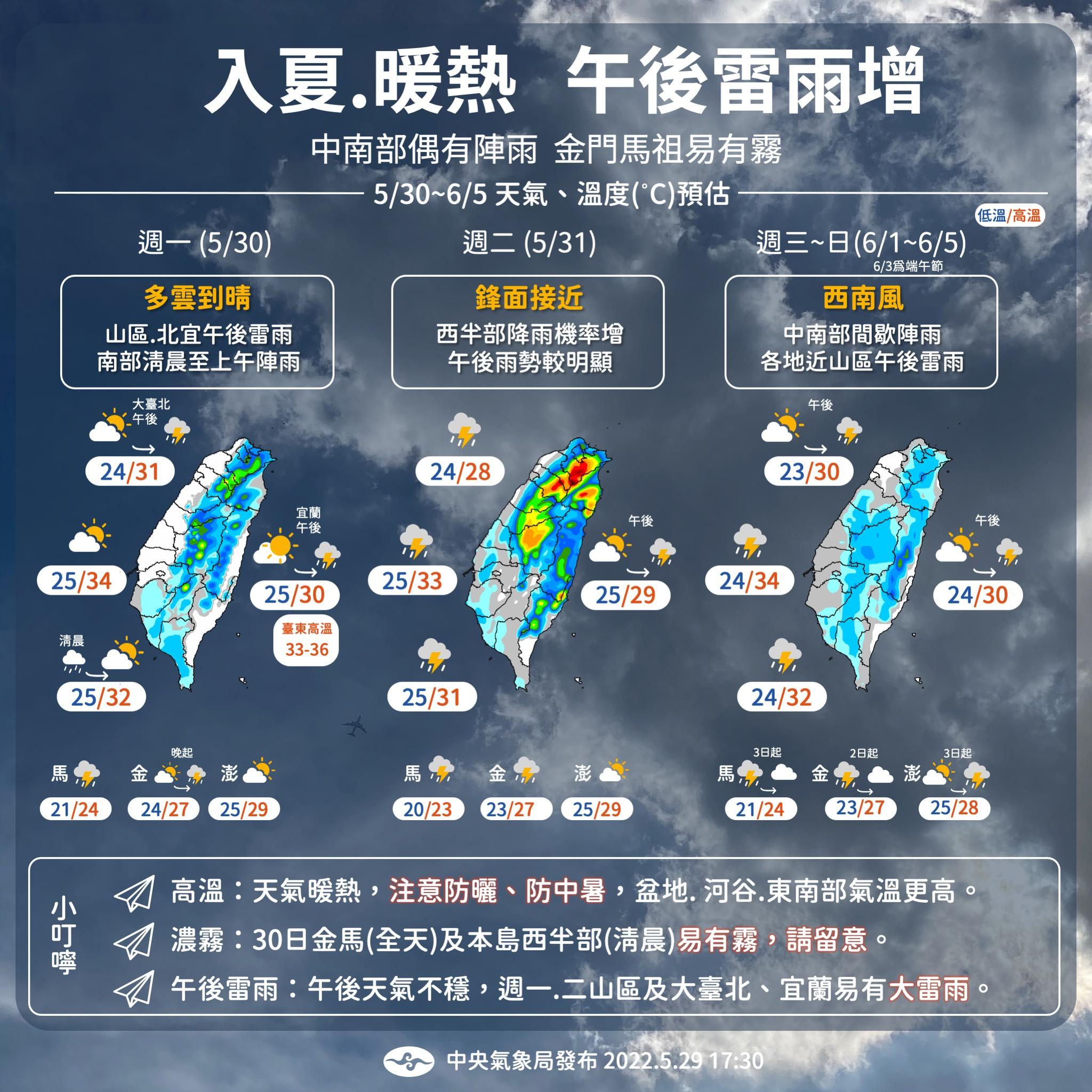 圖/中央氣象局