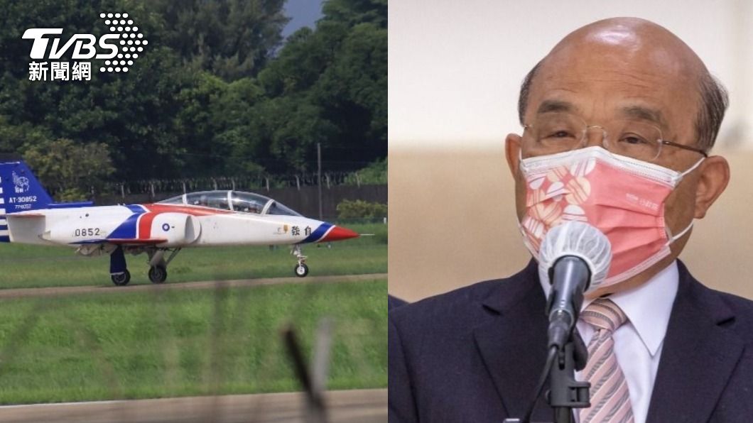AT-3教練機岡山墜毀 蘇貞昌:盡快調查失事原因